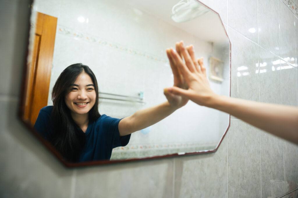 Self-talk, narrative therapy